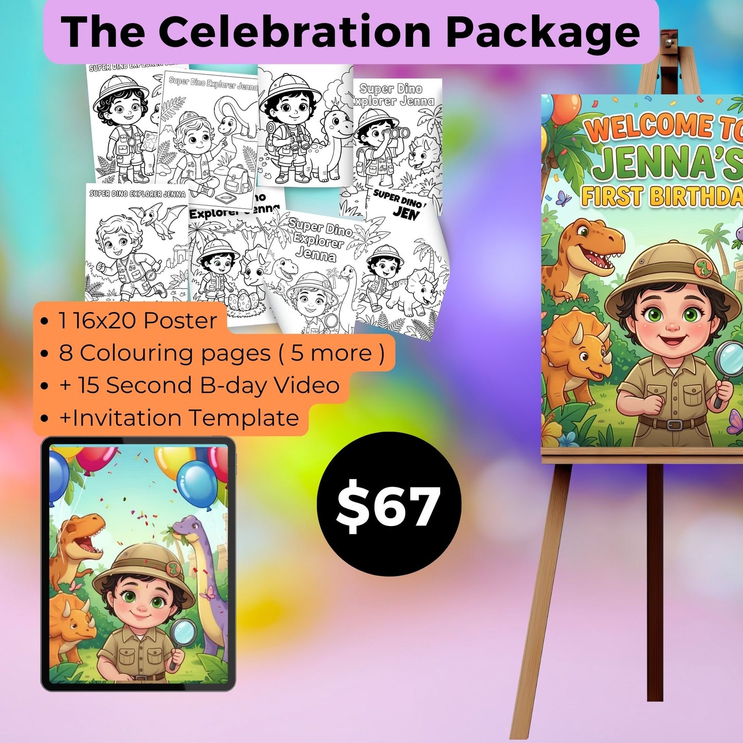 Deluxe Pack -Most Popular -The Celebration Package -Best Seller