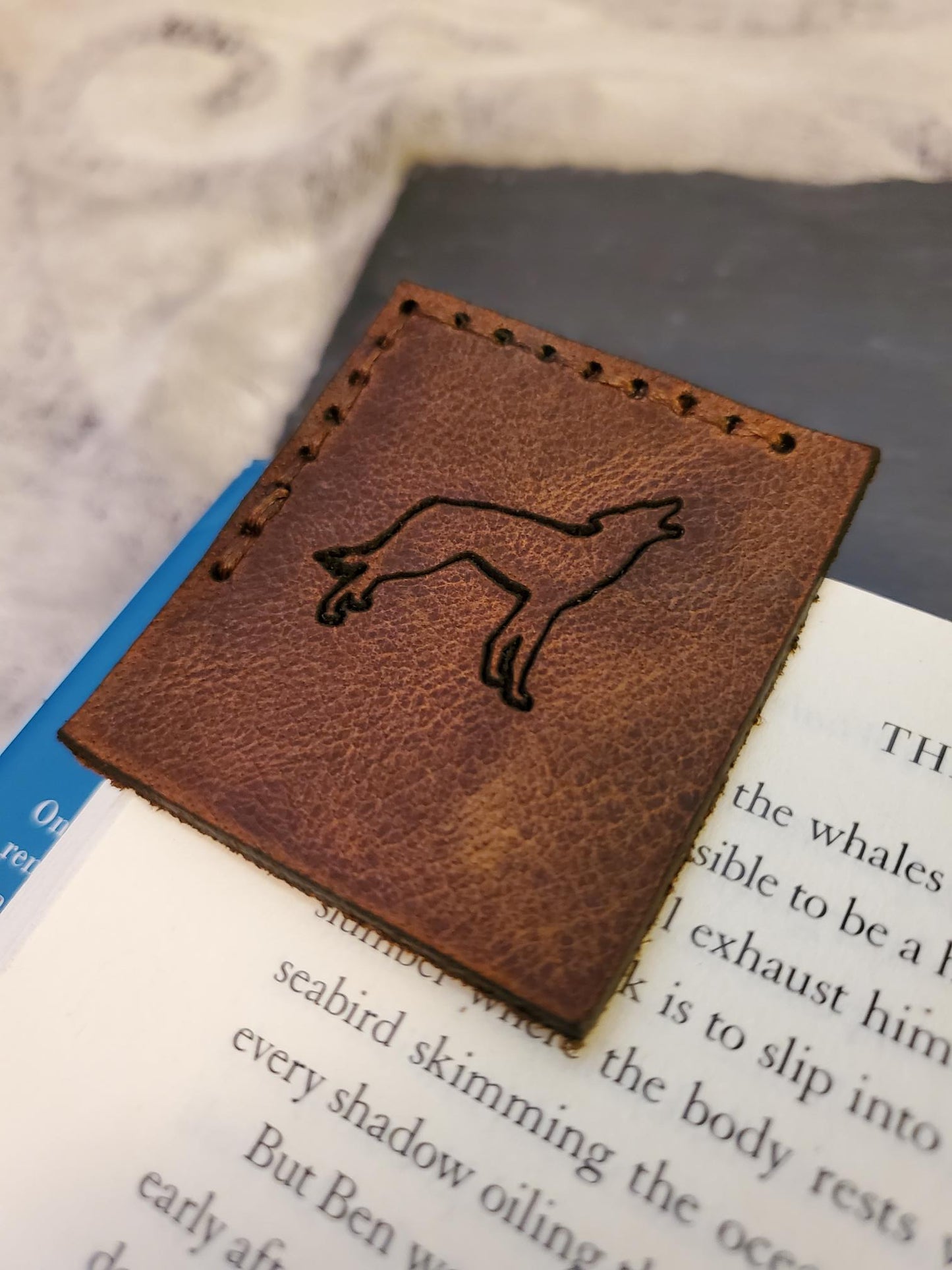 Buffalo Hide Corner Bookmarks