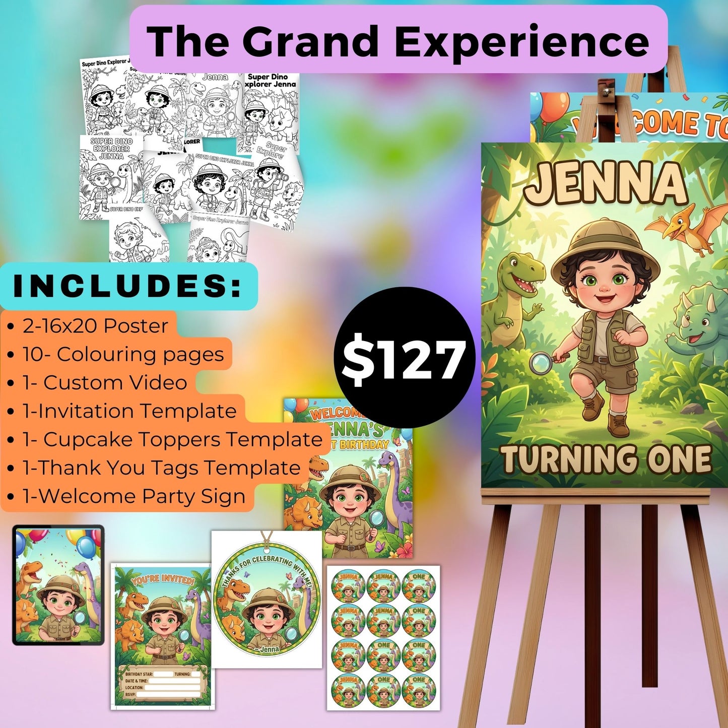 Ultimate Package - The Grand Experience - Dino Themed
