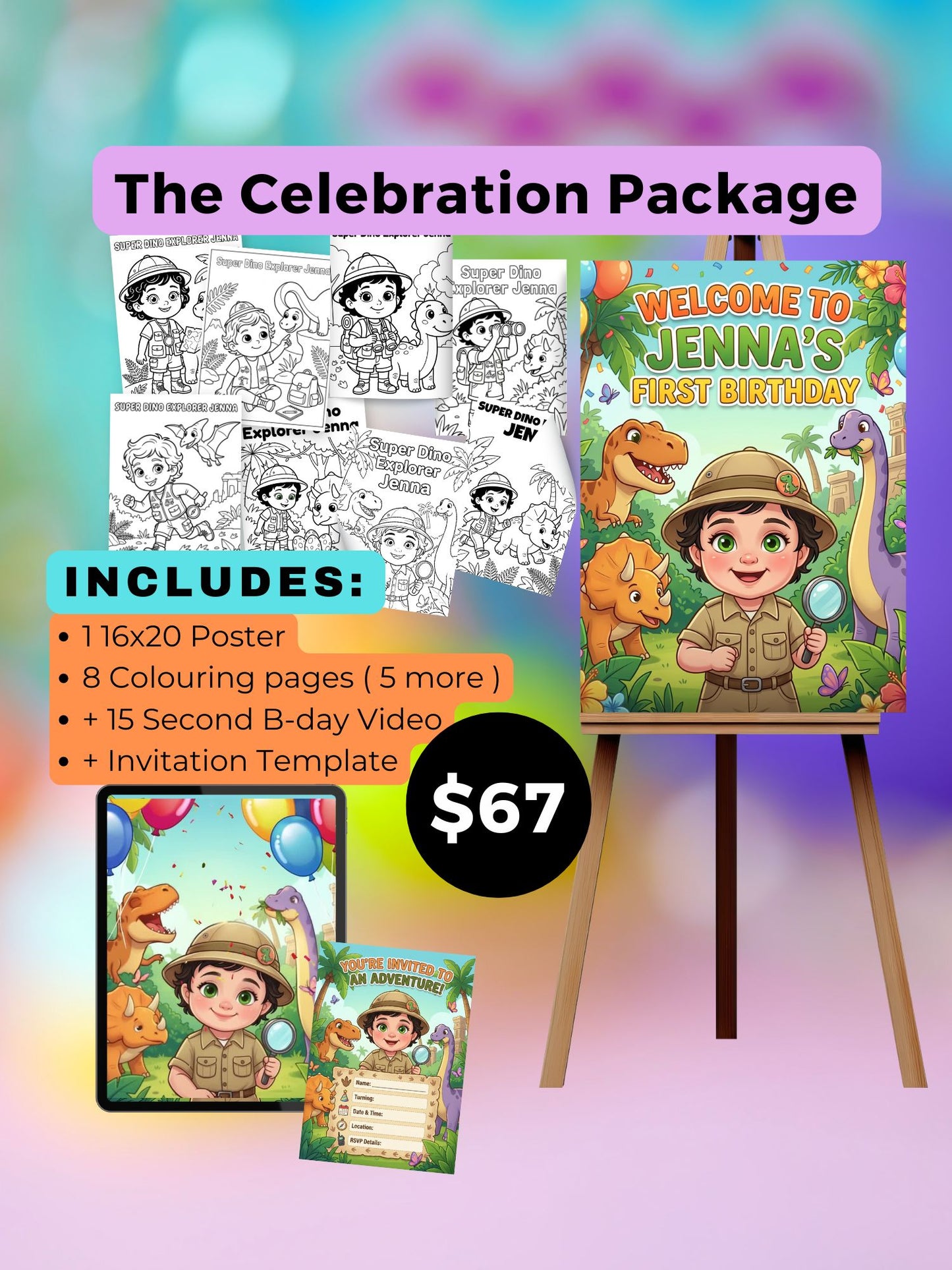 Deluxe Pack -Most Popular -The Celebration Package -Best Seller
