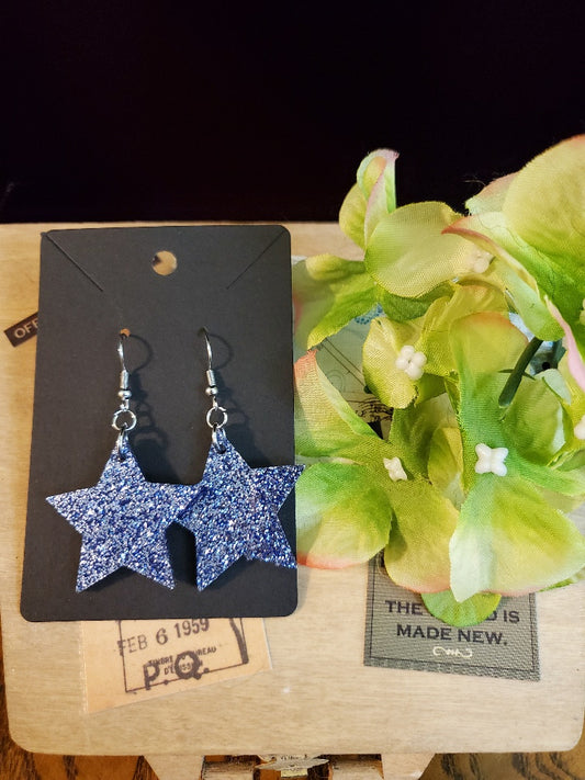 Superstar Acrylic Star Earrings