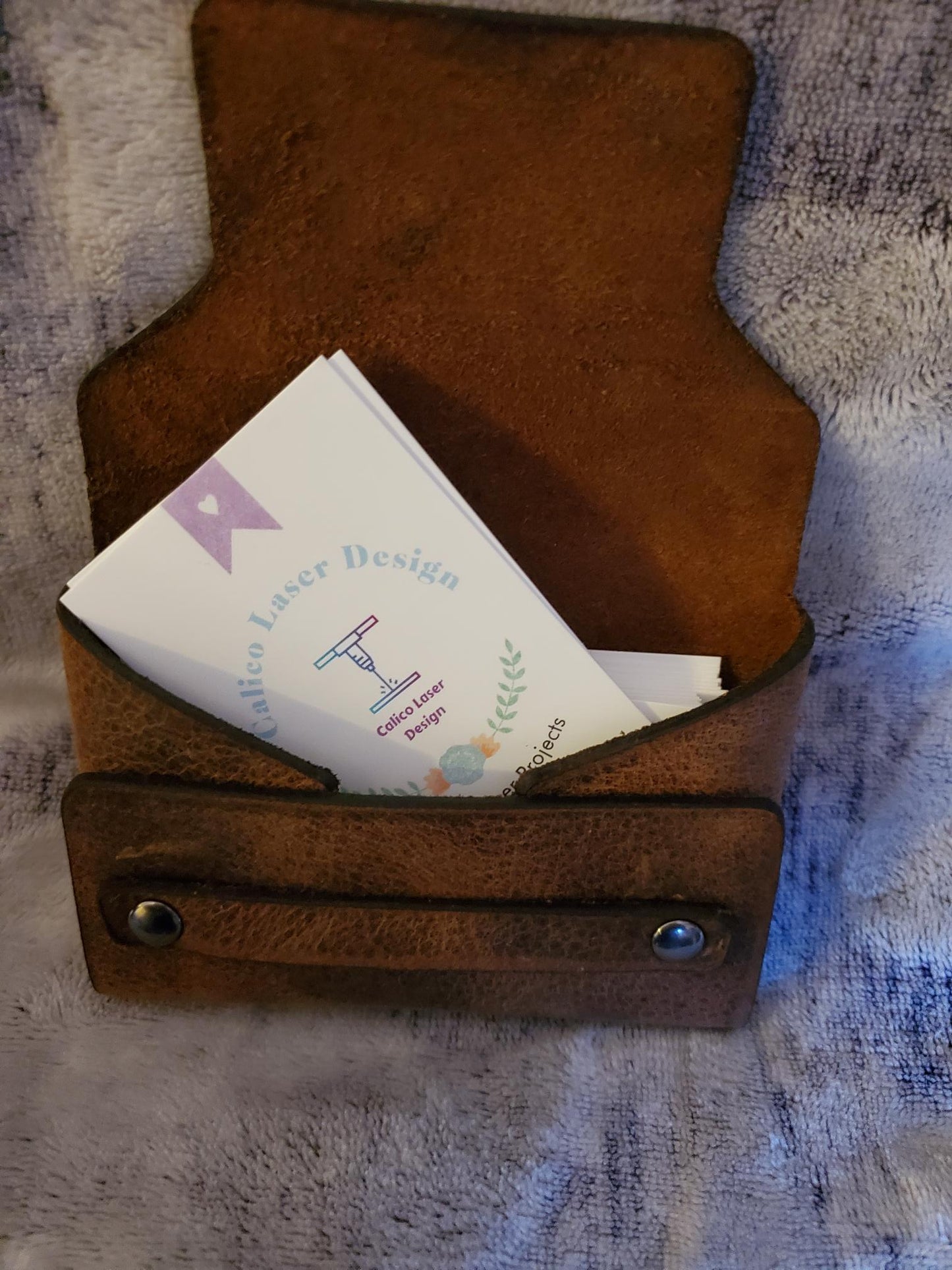 Buffalo Hide-Business/Credit Card Holder