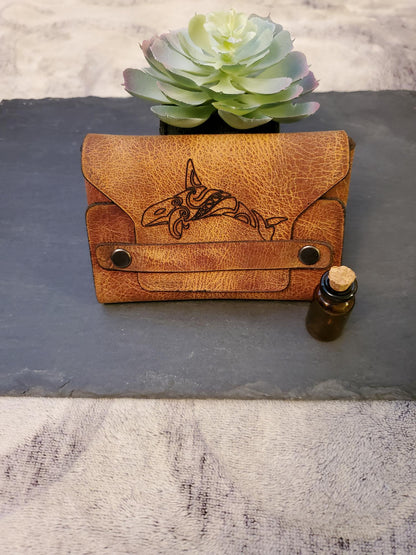 Buffalo Hide-Business/Credit Card Holder