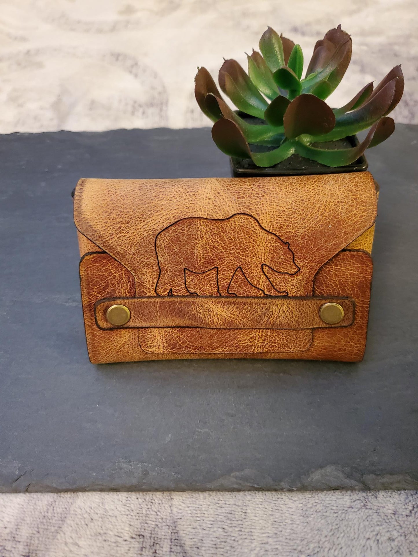 Buffalo Hide-Business/Credit Card Holder