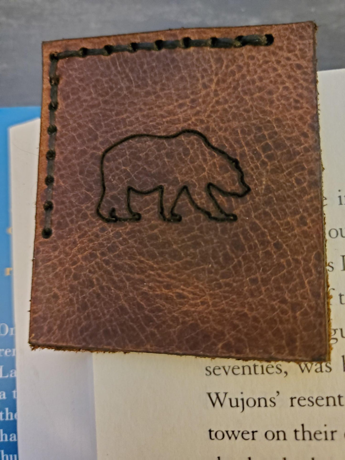 Buffalo Hide Corner Bookmarks