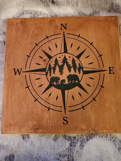 Bear Family Compass